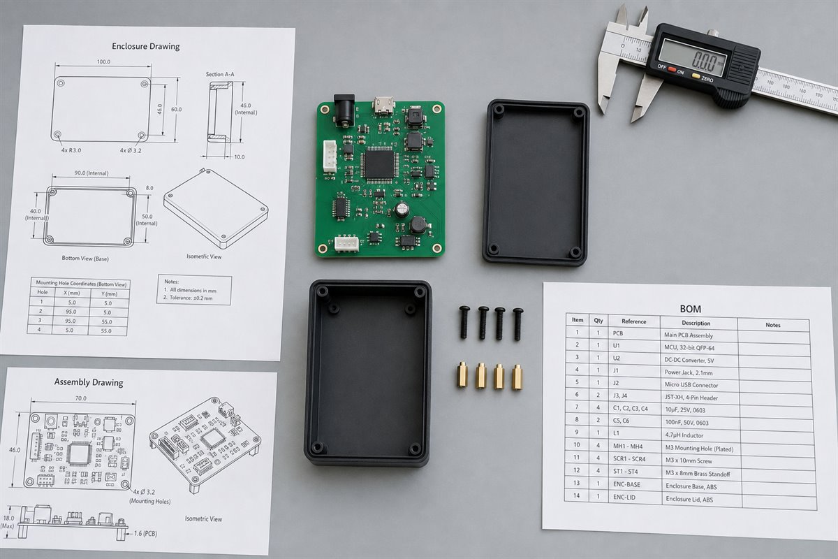 PCB enclosure