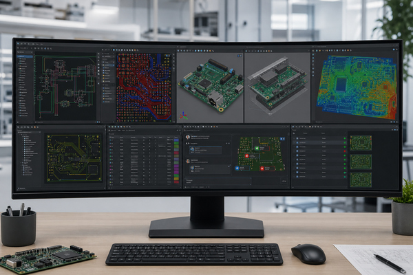 Comparison of seven PCB design software workflows