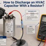 discharge-hvac-capacitor-with-resistor