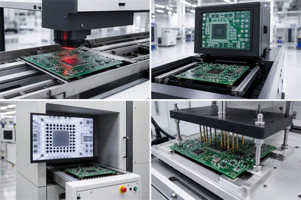 EMS quality control with AOI, X-ray inspection and functional PCB testing