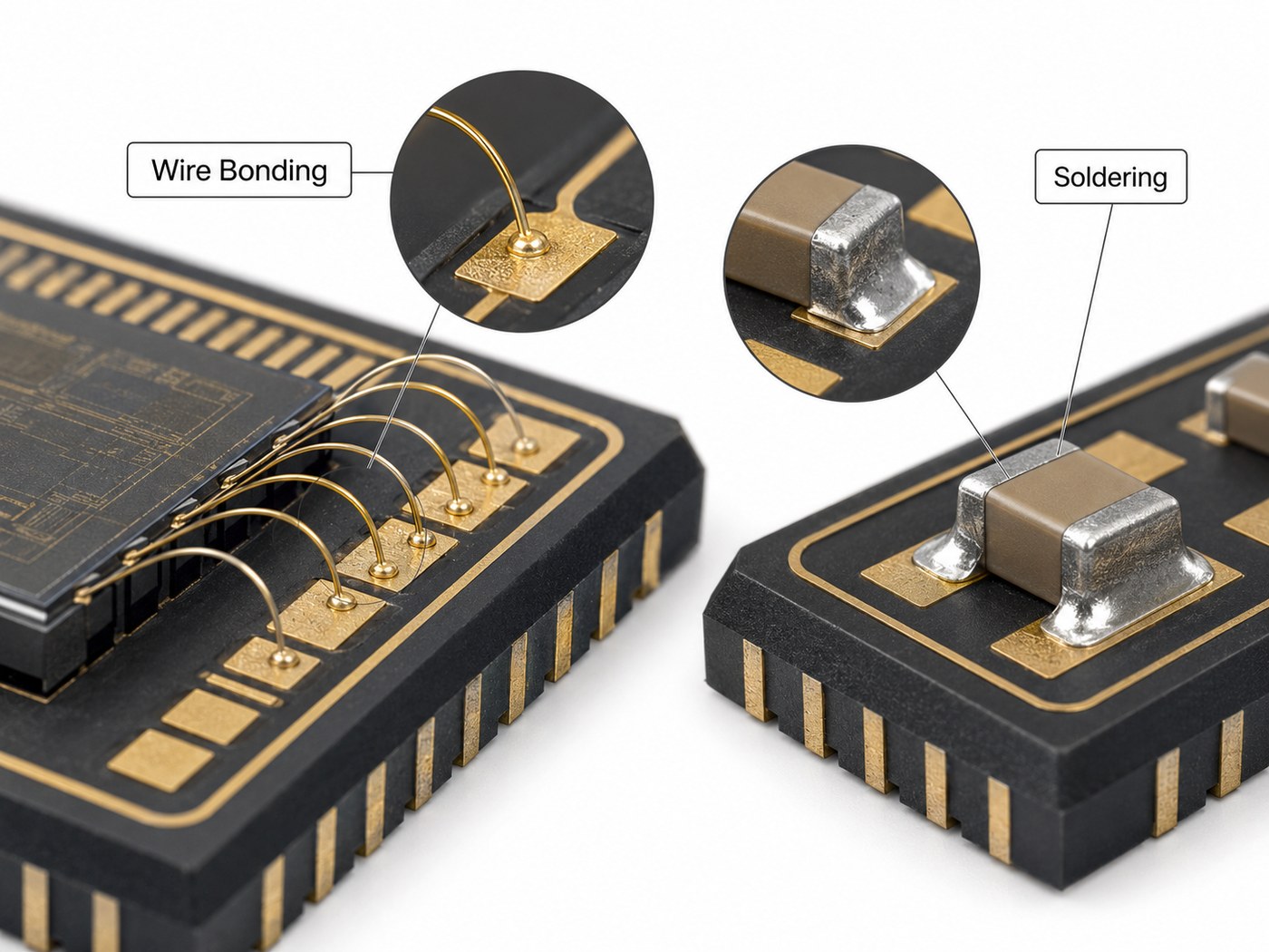 EPAG PCB finish for wire bonding and soldering