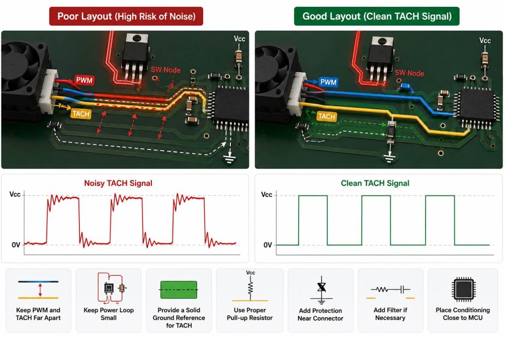 fan controller PCB assembly