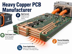 Heavy Copper PCB Manufacturer for High Current and Power Applications