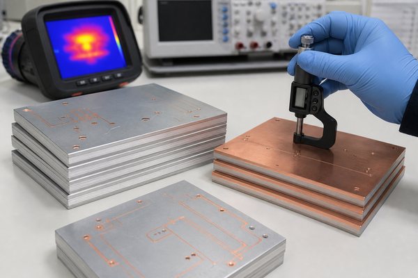 Metal Core PCB manufacturers in Spain, IMS stackup and quality checks before supplier approval