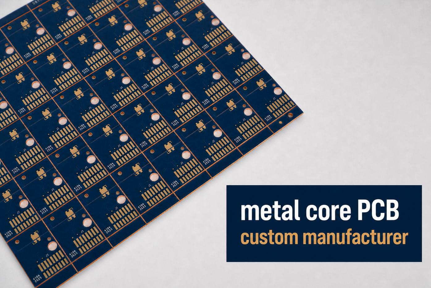 metal core PCB custom manufacturer