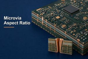 microvia aspect ratio