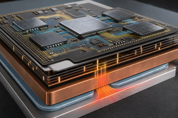 Multi chip module electrical routing power delivery and thermal design