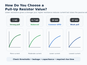 Pull Up vs Pull Down Resistor: How to Choose the Right One