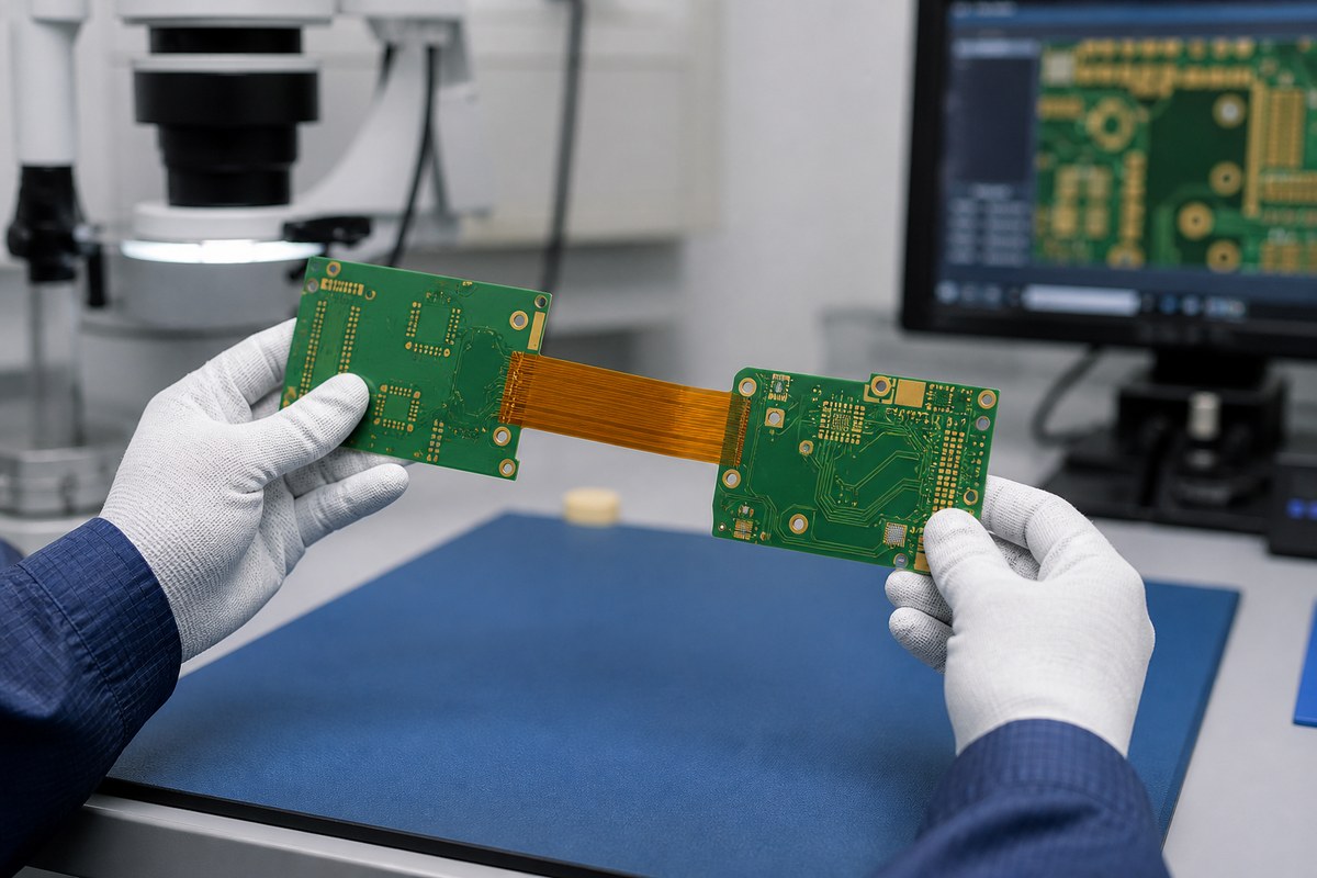 rigid flex pcb manufacturing process