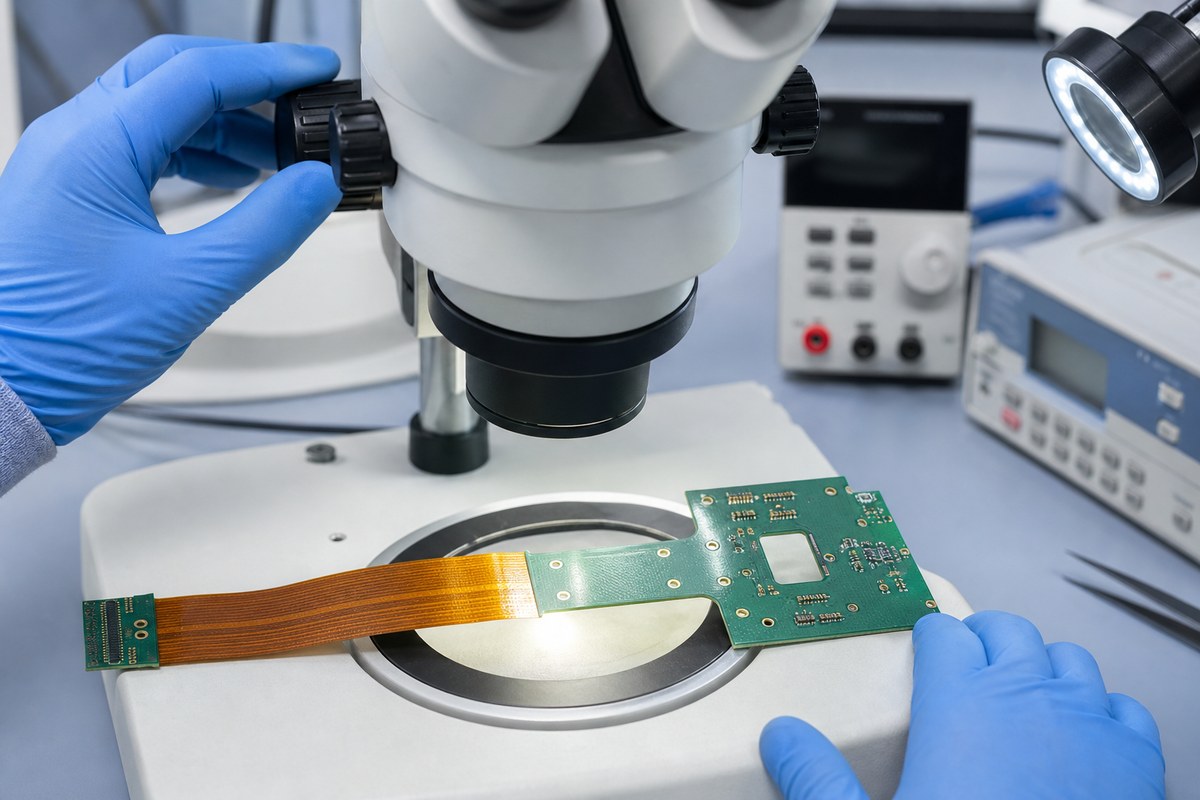 rigid flex pcb manufacturing process