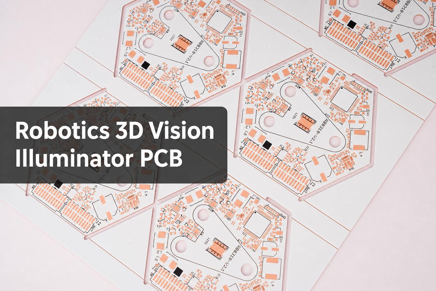 robotics 3D vision illuminator PCB