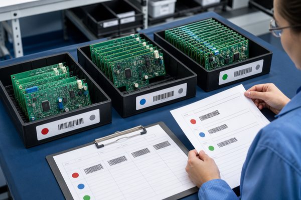 RoHS compliant PCB manufacturer, traceability review for a PCB production lot