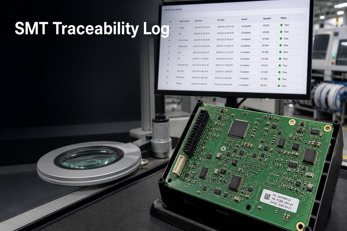 smt traceability log