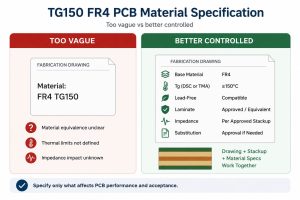 TG150 FR4 PCB Material Specification: What to Specify