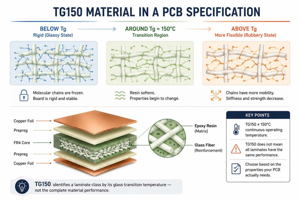 tg150 fr4 pcb material specification