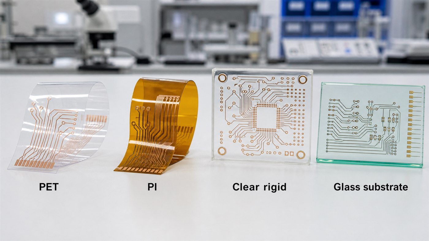 transparent PCB