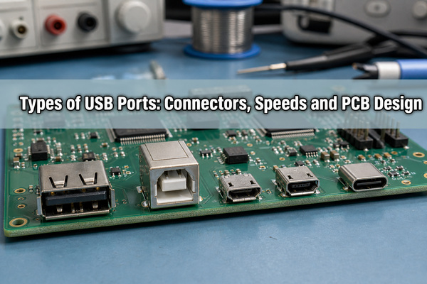 Types of USB Ports: Connectors, Speeds and PCB Design