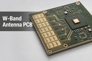 W-Band Antenna PCB: Design, Materials, Testing and Manufacturing