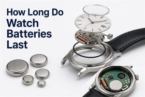 How Long Do Watch Batteries Last in an analog quartz watch
