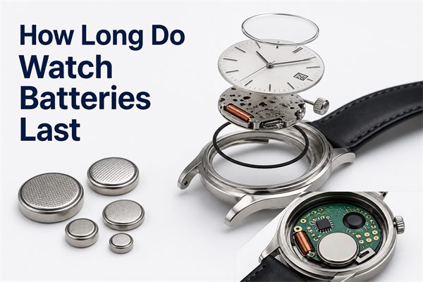 How Long Do Watch Batteries Last in an analog quartz watch