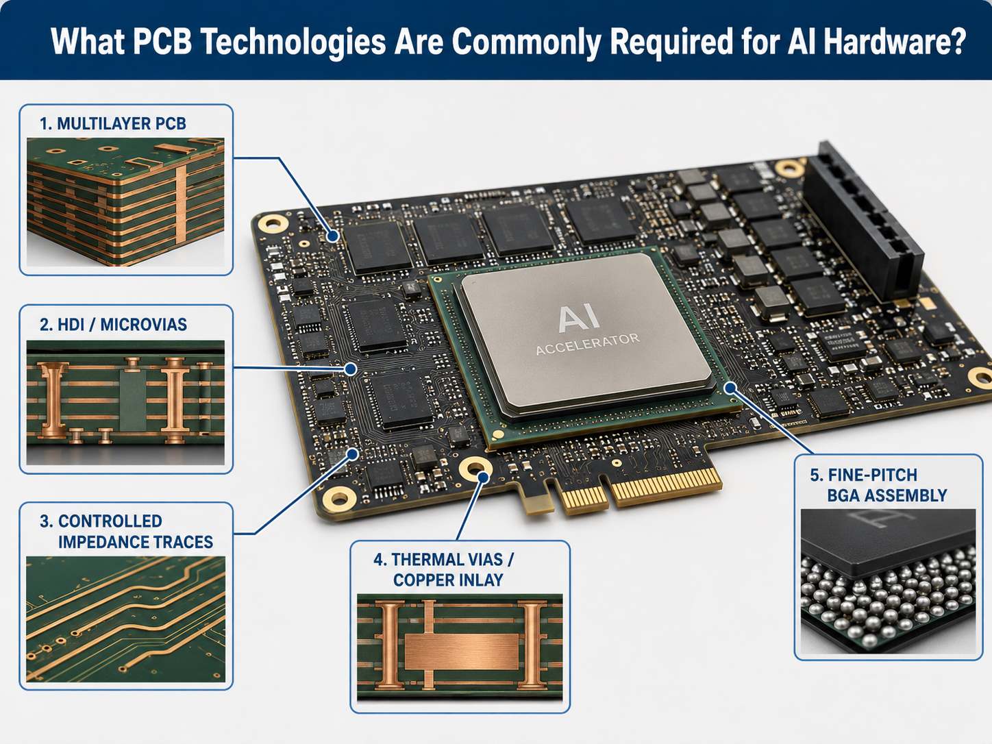 AI hardware PCB manufacturer USA