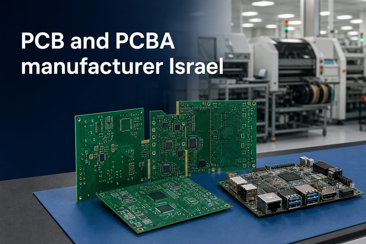 PCB and PCBA manufacturer Israel