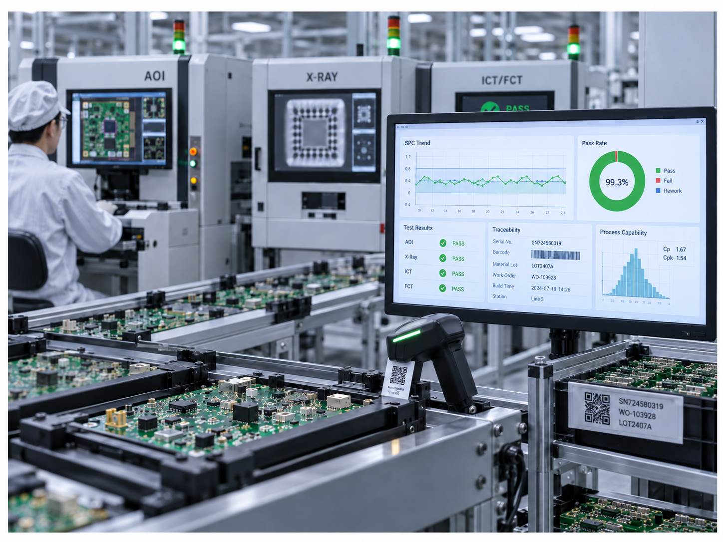 PCBA process control