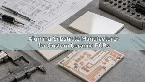 Alumina substrate manufacturer for custom ceramic PCBs with bare and metallized ceramic samples