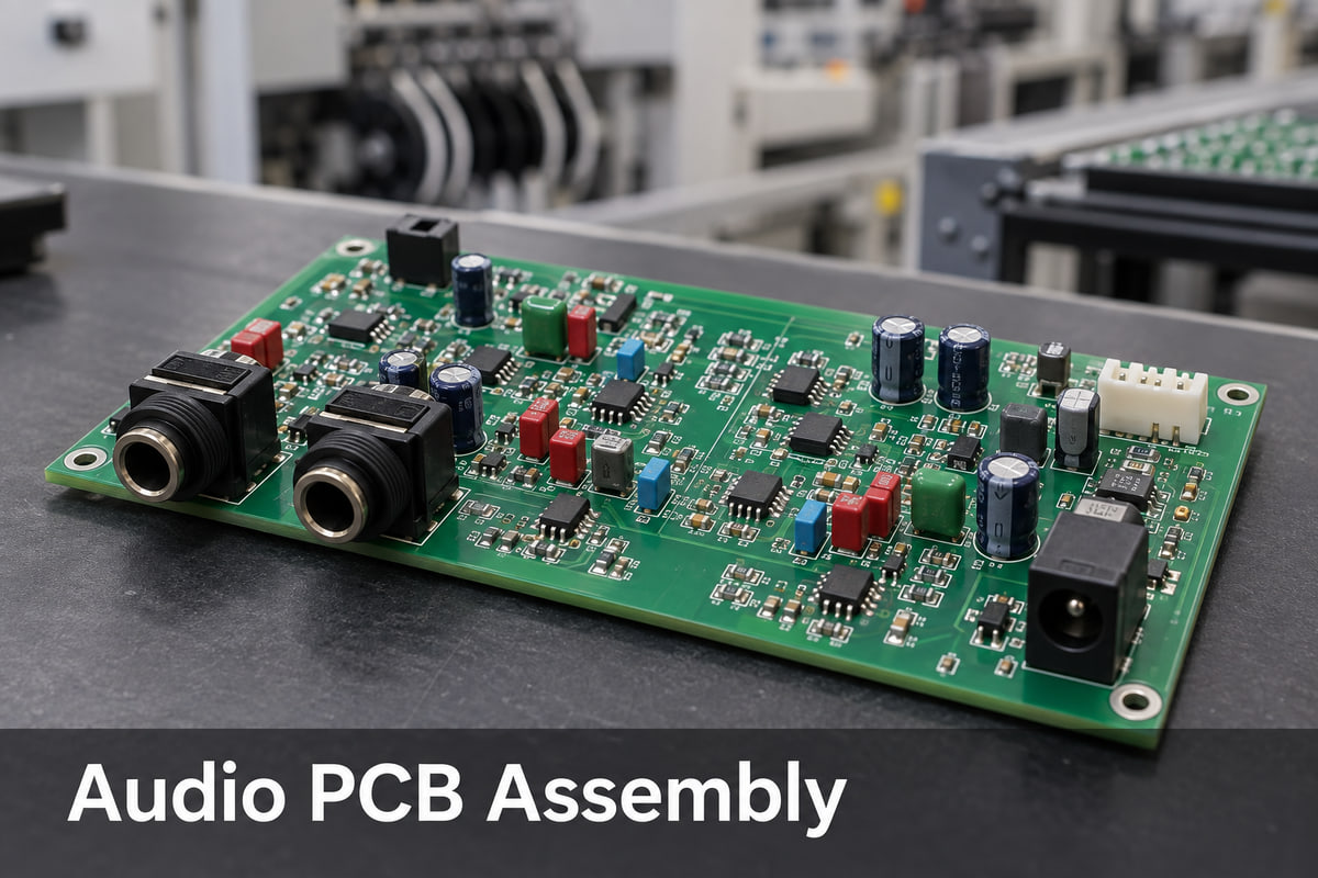 audio PCB assembly