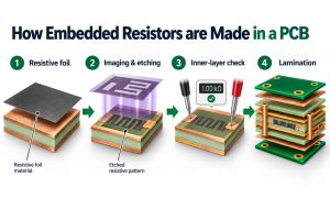 embedded resistors in PCB
