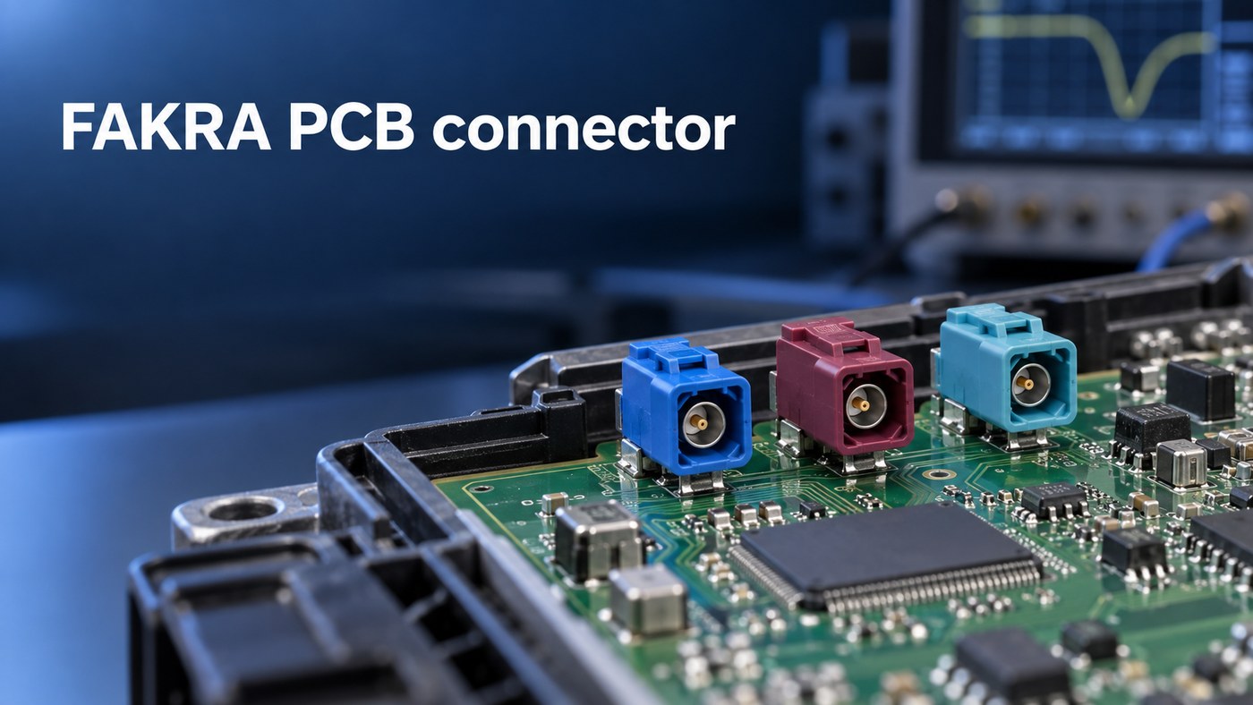 FAKRA PCB connector
