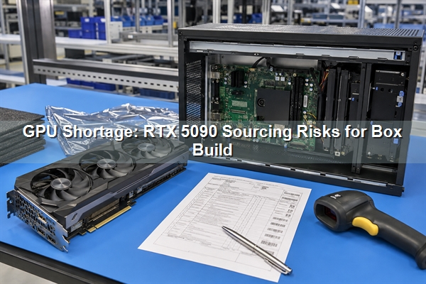 GPU shortage and RTX 5090 sourcing for a professional Box Build project