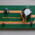 half-wave-rectifier-pcb-layout