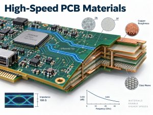 High-Speed PCB Materials: Dk, Df, FR-4 and Low-Loss Selection Guide