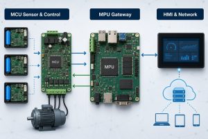 Microcontroller and microprocessor applications in an IoT system