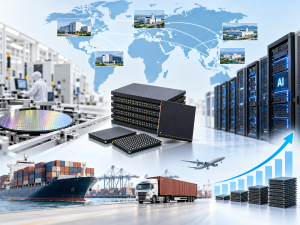 Global memory chip manufacturing supply chain AI server demand and rising prices