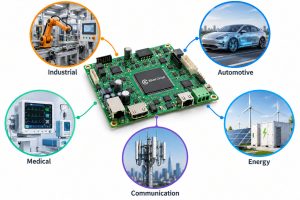 PCBA application fields including industrial automotive medical communication and energy electronics
