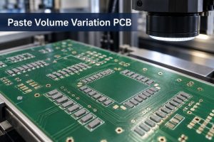 paste volume variation PCB