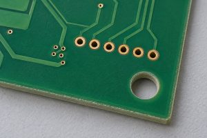 PCB feed-through card