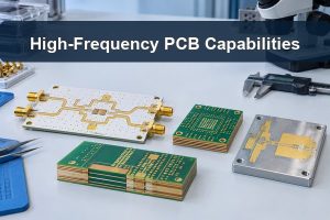 high-frequency PCB manufacturers in Europe, RF laminate and hybrid multilayer capability examples