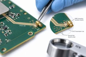SMP RF connector