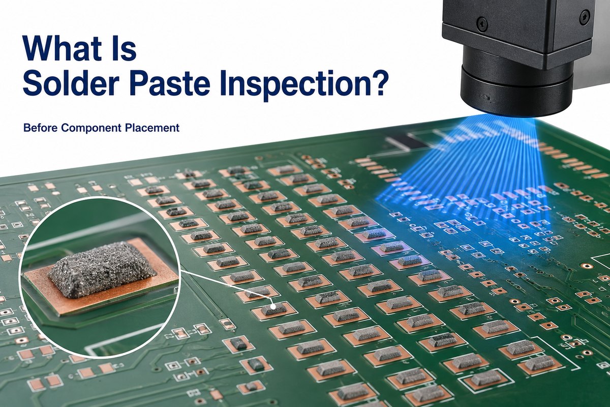 What Is Solder Paste Inspection? Optical inspection of paste deposits before component placement