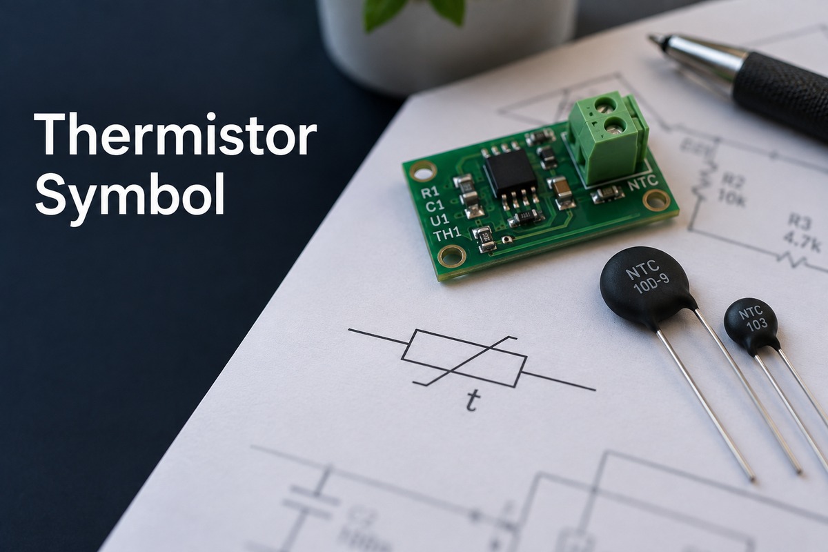 thermistor symbol