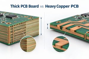 Thick PCB Board vs Heavy Copper PCB: Design and Selection Guide