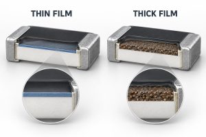 thin film vs thick film resistor