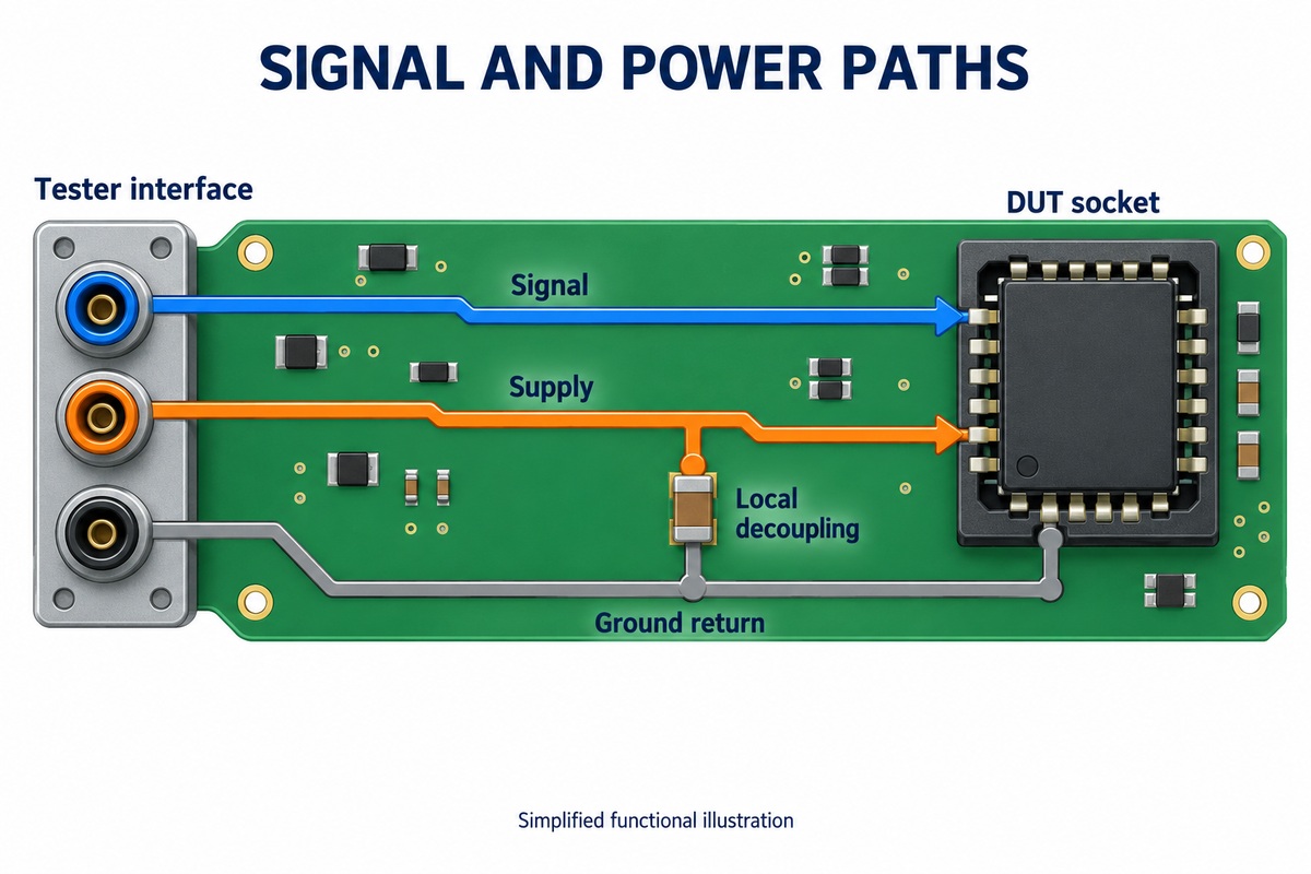 ATE load board
