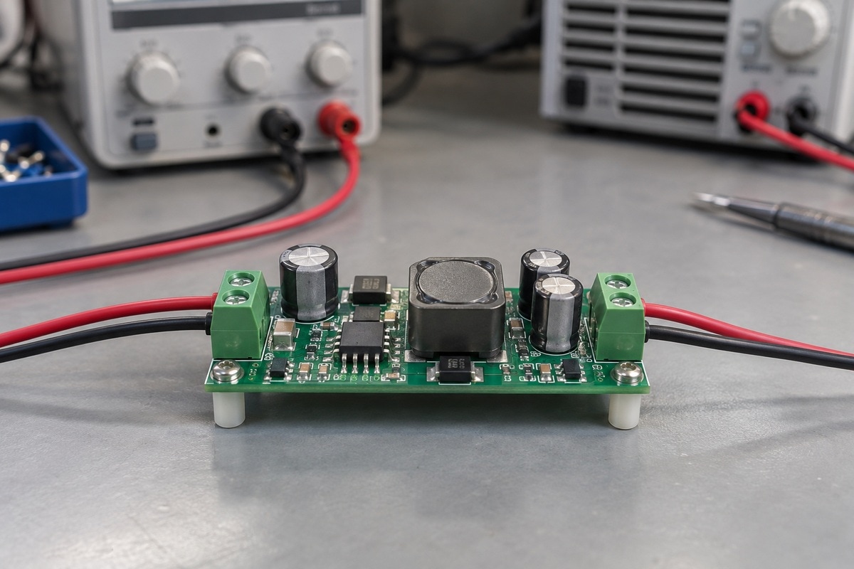 DC DC converter testing