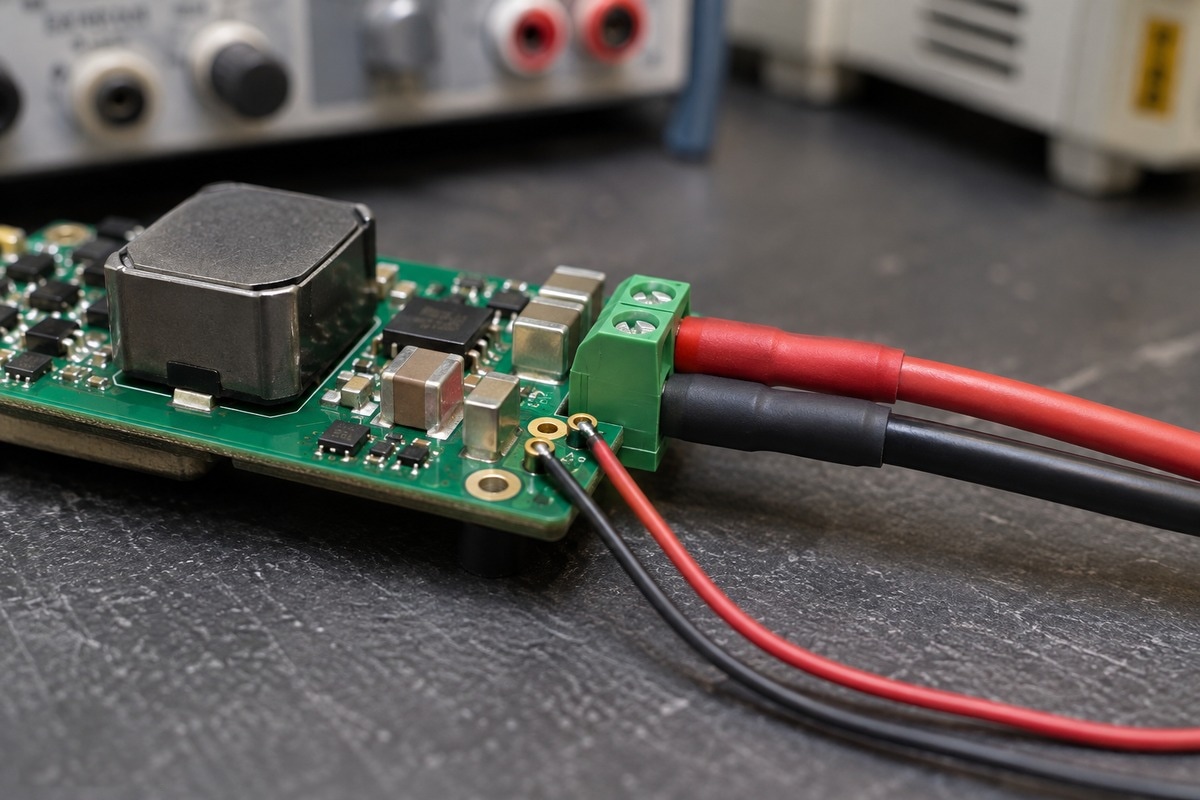 DC DC converter testing