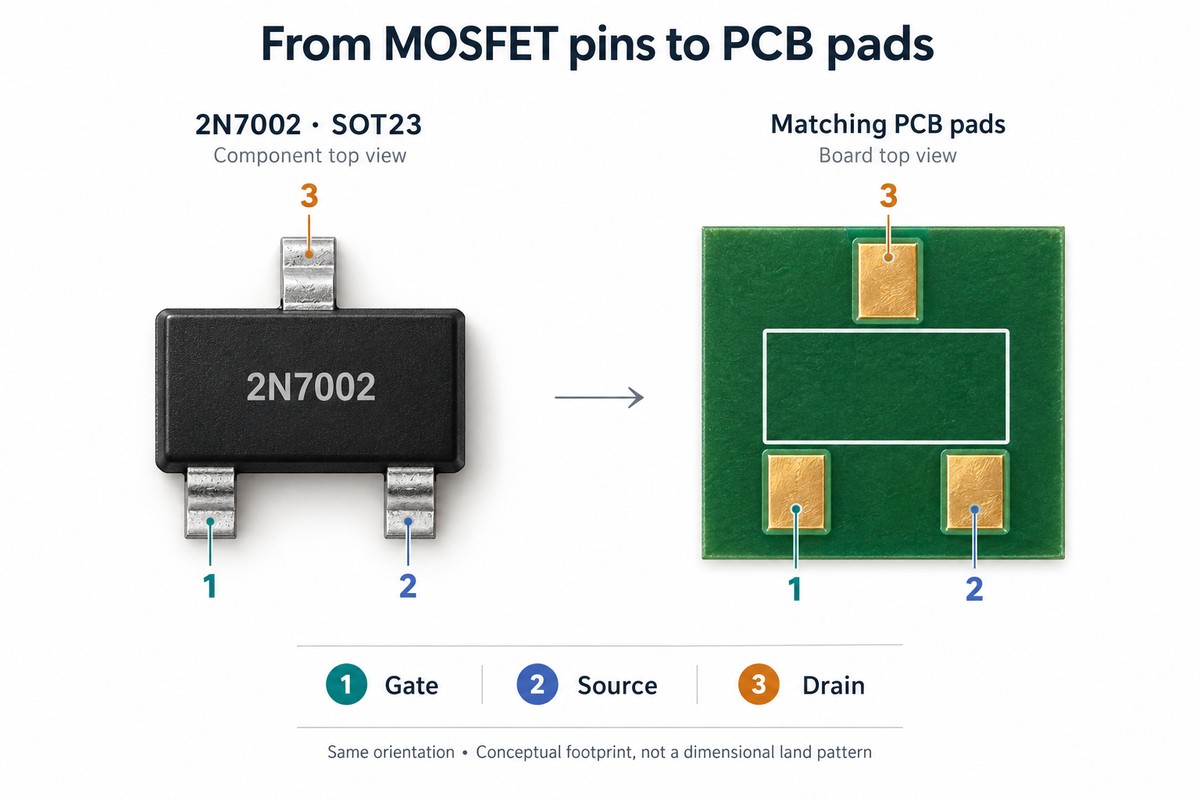 MOSFET pinout