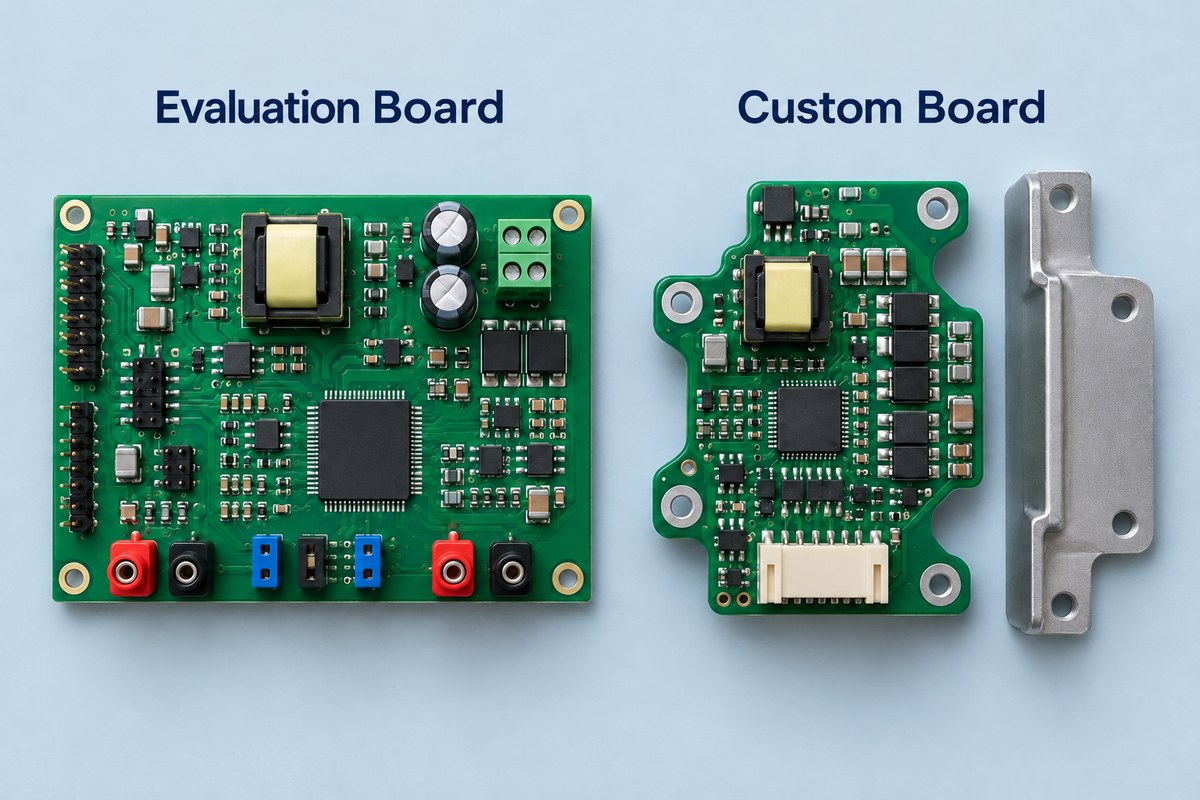 SiC gate driver board